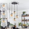 Soutinho Suspension, Boule lumineuse Ambre, Clair, 4 lumières