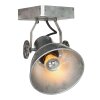 Gearmetal Applique murale, Spot mural Luminaires Steinhauer Argent Oxydé, 1 lumière