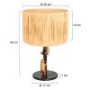 Animaux Lampe à poser Luminaires Steinhauer Noir, 1 lumière