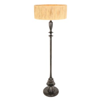 Bois Lampadaire Luminaires Steinhauer Noir, 1 lumière