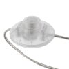 Light Lampadaire Luminaires Steinhauer Acier brossé, 1 lumière