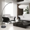 Light Lampadaire Luminaires Steinhauer Noir, 1 lumière