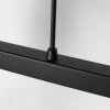 Vidrio Suspension Luminaires Steinhauer Noir, 3 lumières