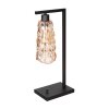 Vidrio Lampe à poser Luminaires Steinhauer Noir, 1 lumière