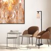 Vidrio Lampadaire Luminaires Steinhauer Noir, 1 lumière