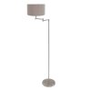 Bella Lampadaire Luminaires Steinhauer Acier brossé, 1 lumière