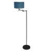 Bella Lampadaire Luminaires Steinhauer Noir, 1 lumière