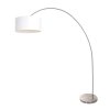 Solva Lampadaire Luminaires Steinhauer Acier brossé, 1 lumière