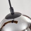 Koyoto Suspension, Boule lumineuse, Suspension Écru, Noir, 4 lumières