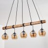 Koyoto Suspension, Boule lumineuse, Suspension Écru, Noir, 5 lumières