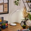 Sneslev Lampe de bureau, Lampe à poser LED Blanc, 1 lumière, Changeur de couleurs