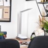 Vringelby Lampe de bureau, Lampe à poser, Liseuse LED Argenté, Blanc, 1 lumière