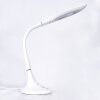 Toggerbo Lampe de bureau, Lampe à poser, Liseuse LED Blanc, 1 lumière