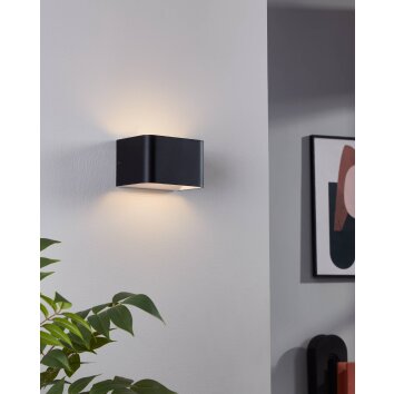 Eglo Applique murale Luminaires Eglo LED Noir, Blanc, 1 lumière