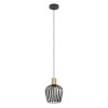 EMPOLI Suspension Luminaires Eglo Laiton, Noir, 1 lumière