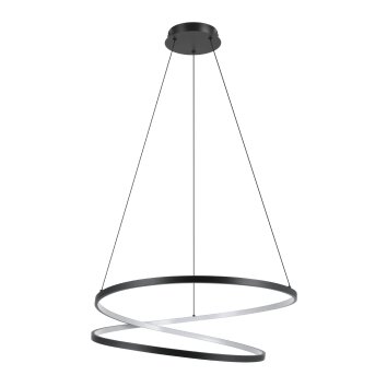 RUOTALE Plafonnier Luminaires Eglo LED Noir, 1 lumière