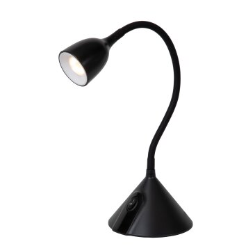 MILO Lampe de bureau Luminaires Lucide LED Noir, 1 lumière