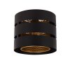 ROSAS Plafonnier Luminaires Lucide Noir, 1 lumière