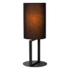 HERMAN Lampe à poser Luminaires Lucide Noir, 1 lumière