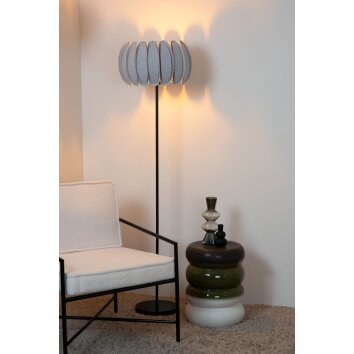 SPENCER Lampadaire Luminaires Lucide Noir, 1 lumière