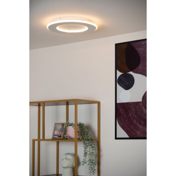 AXELLE Plafonnier Luminaires Lucide LED Blanc, 1 lumière