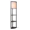 MENNO Lampadaire Luminaires Lucide Noir, 1 lumière