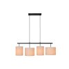 MAYA Suspension Luminaires Lucide Noir, 4 lumières