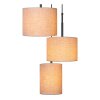 MAYA Suspension Luminaires Lucide Noir, 3 lumières