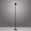 EURIA Lampadaire Luminaires Leuchten Direkt LED Noir, 1 lumière