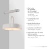 ARMA Suspension Luminaires Leuchten Direkt LED Blanc, 1 lumière