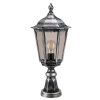 Arrach Lampadaire Luminaires LCD Noir, Argenté, 1 lumière