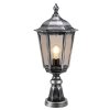 Arrach Lampadaire Luminaires LCD Noir, Argenté, 1 lumière