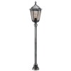 Arrach Lampadaire Luminaires LCD Noir, Argenté, 1 lumière