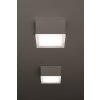 Jachenau Plafonnier, Applique murale Luminaires LCD LED Anthracite, 1 lumière