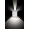 Fischeck Luminaire Up & Down, Applique murale Luminaires LCD LED Blanc, 2 lumières