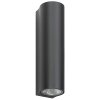 Runding Luminaire Up & Down, Applique murale Luminaires LCD LED Anthracite, 2 lumières