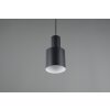 Agudo Suspension Luminaires Trio Noir, 1 lumière