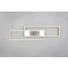 ALBANY Plafonnier Luminaires Trio LED Nickel mat, 1 lumière, Télécommandes