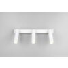 Ambala Spot de plafond Luminaires Trio LED Blanc, 3 lumières