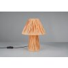 Style champignon  Anea Lampe à poser Luminaires Reality Bois clair, 2 lumières