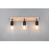 Arturo Applique murale Luminaires Trio Bois clair, 3 lumières