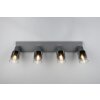 Cadiz Spot de plafond Luminaires Reality Anthracite, 4 lumières