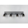 Cadiz Spot de plafond Luminaires Reality Anthracite, 4 lumières