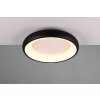 Cardona Plafonnier Luminaires Trio LED Noir, 1 lumière