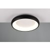 Cardona Plafonnier Luminaires Trio LED Noir, 1 lumière