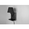 Comfort Applique murale Luminaires Trio Noir, 1 lumière