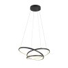 Darvin Suspension Luminaires Trio LED Noir, 1 lumière