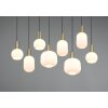 Diva Suspension Luminaires Trio Laiton, 8 lumières