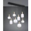 Diva Suspension Luminaires Trio Laiton, 8 lumières