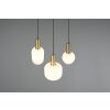 Diva Suspension Luminaires Trio Laiton, 3 lumières